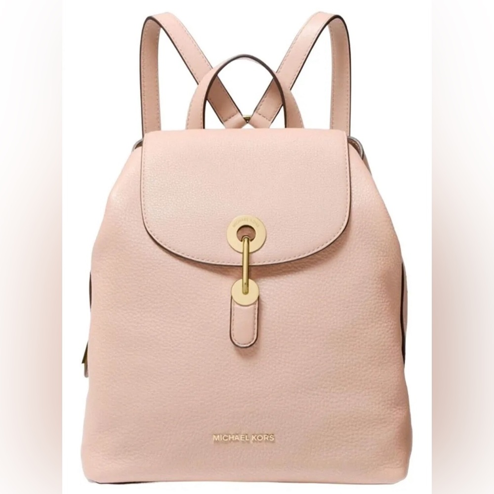Michael Kors Petal Pink Raven Medium Backpack in EUC